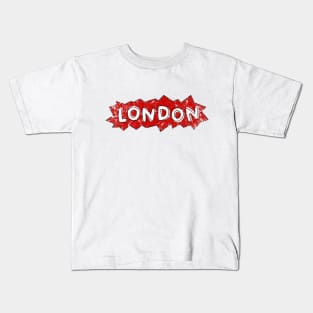 London city capital of the England Kids T-Shirt